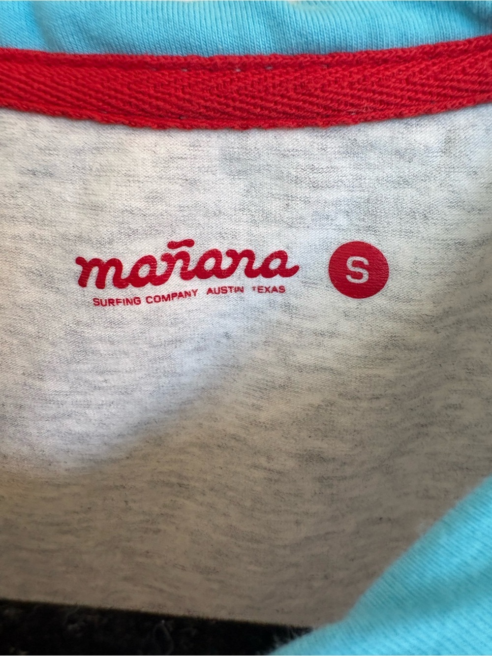 Mañana Cropped Ringer Tee Size Small - Picture 2 of 3